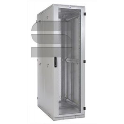Шкаф телекоммуникационный напольный 42U (800x1000) дверь перф 2 шт