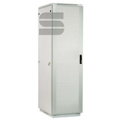 Шкаф телекоммуникационный напольный 42U (600x600) дверь перфорированная